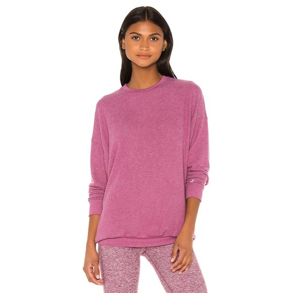 New Alo Yoga Soho Pullover Sweater 